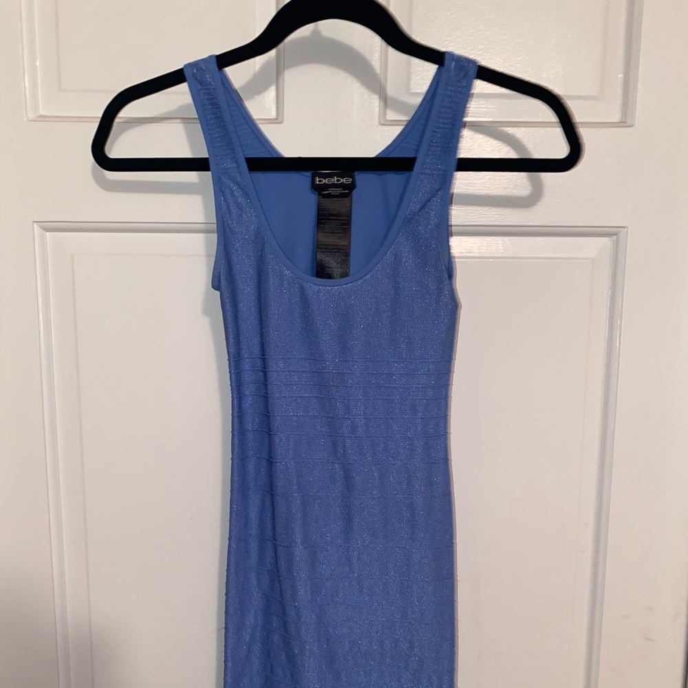 BEBE Backless Mini Dress-Size S